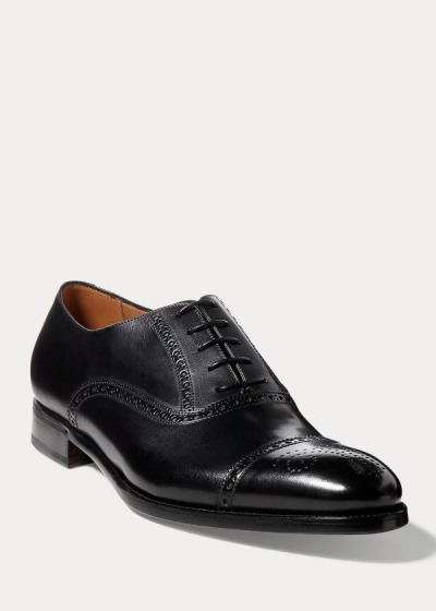 Men's Ralph Lauren Denver Cap-Toe Shoes | 612807CRJ